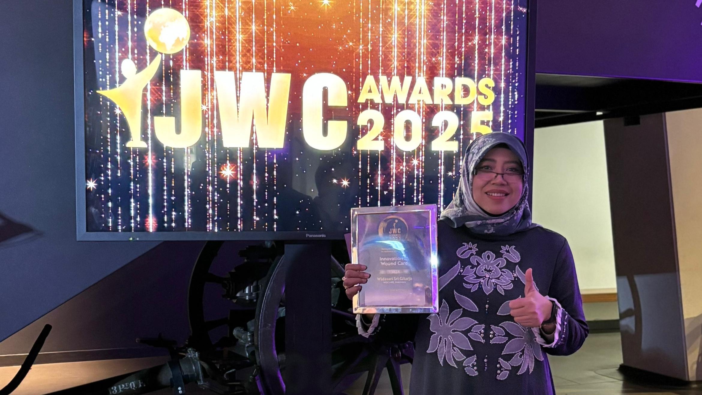 WOCARE Masuk 2 Nominasi Unggulan di Ajang Penghargaan Journal of Wound Care Award 2025, London