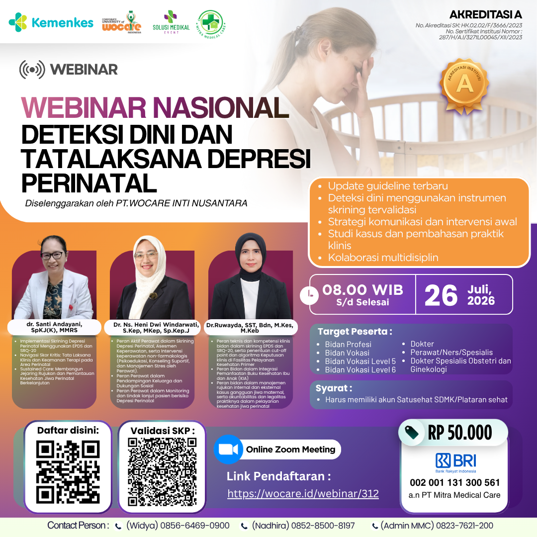 DETEKSI DINI DAN TATALAKSANA DEPRESI PERINATAL