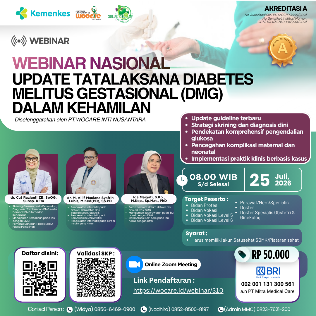 UPDATE TATALAKSANA DIABETES MELITUS GESTASIONAL (DMG) DALAM KEHAMILAN