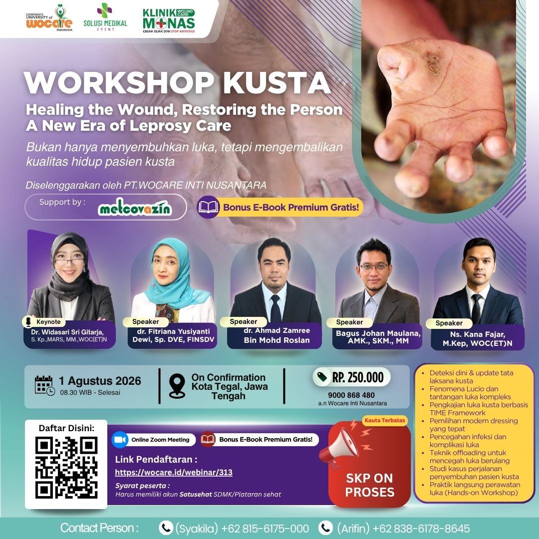 Seminar & Workshop KUSTA: Healing the Wound, Restoring the Person: A New Era of Leprosy Care